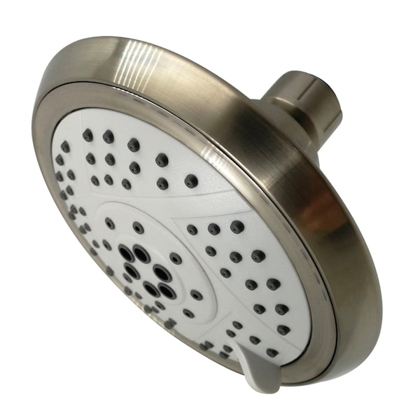 Kingston Brass Shower Head, Brushed Nickel, Wall Mount KX1548 - main